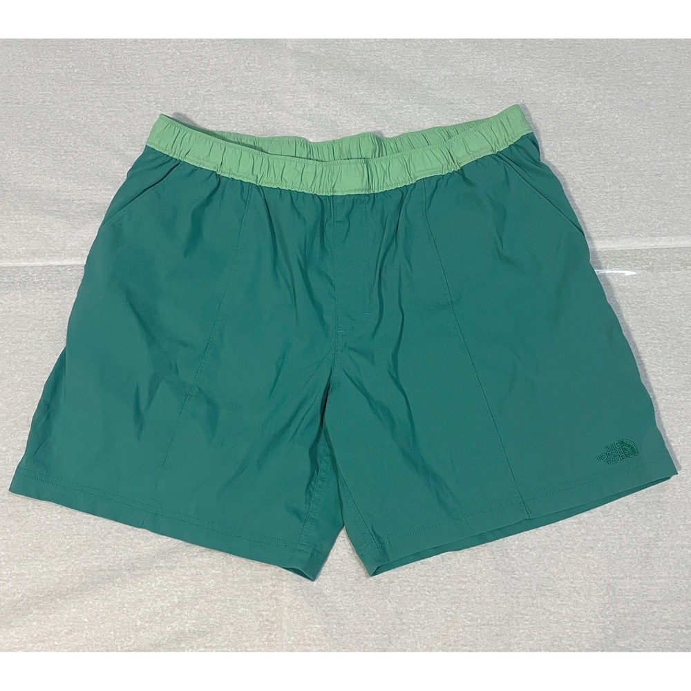 The North Face Men's XL NWOT Teal Class V Pull On Relaxed Fit Quick Dry Shorts